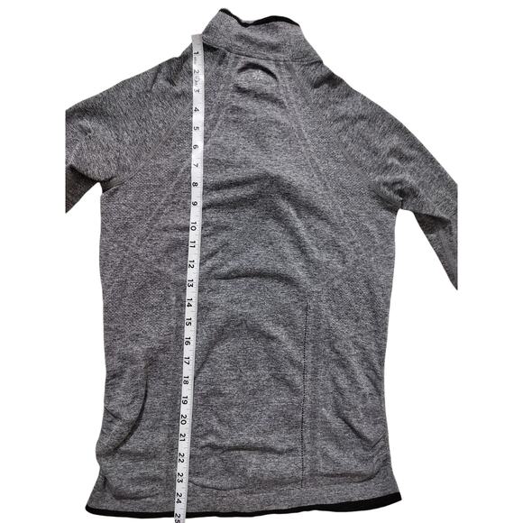 Athleta womens 1/4 zip pullover long sleeve active top gray size XS - Picture 12 of 14